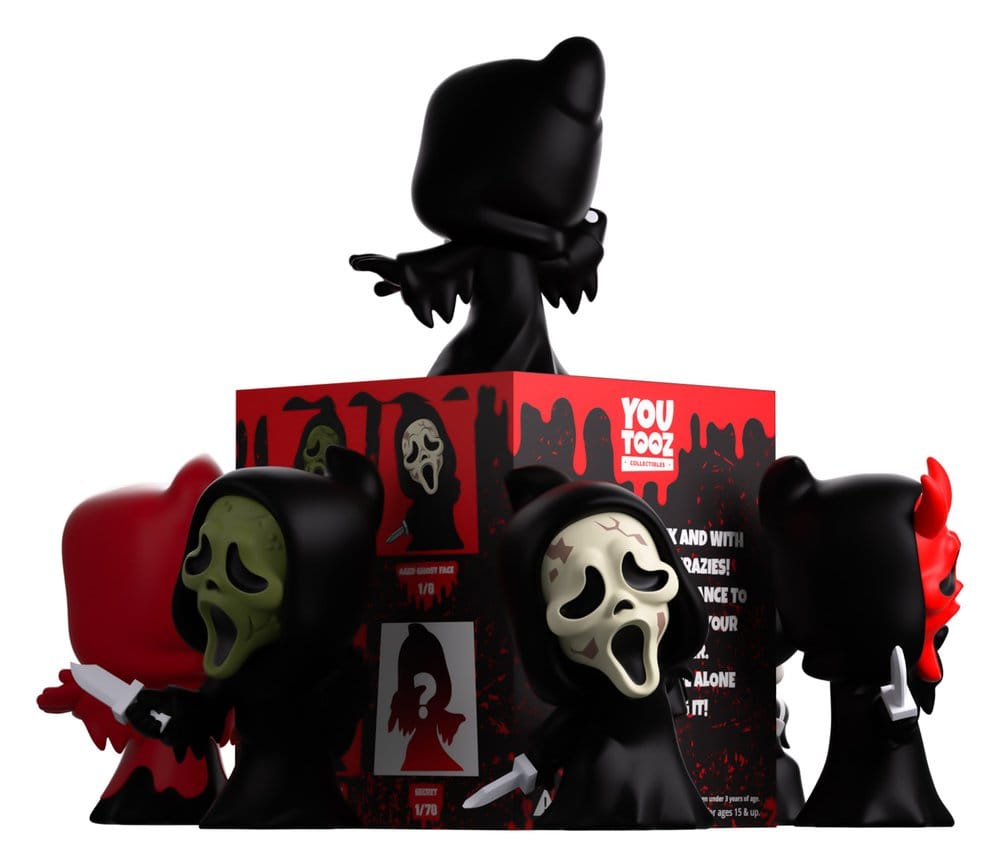 Ghost Face blind box assortiment figurines mini vinyl (8)