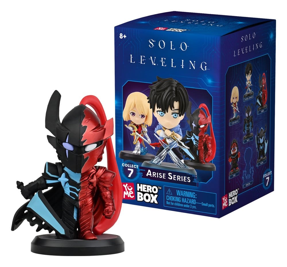 Solo Leveling Hero Box figurines mini Shadow Rising Series boîte-mystère présentoir (12)