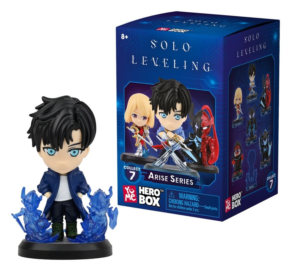 Solo Leveling Hero Box figurines mini Shadow Rising Series boîte-mystère présentoir (12)