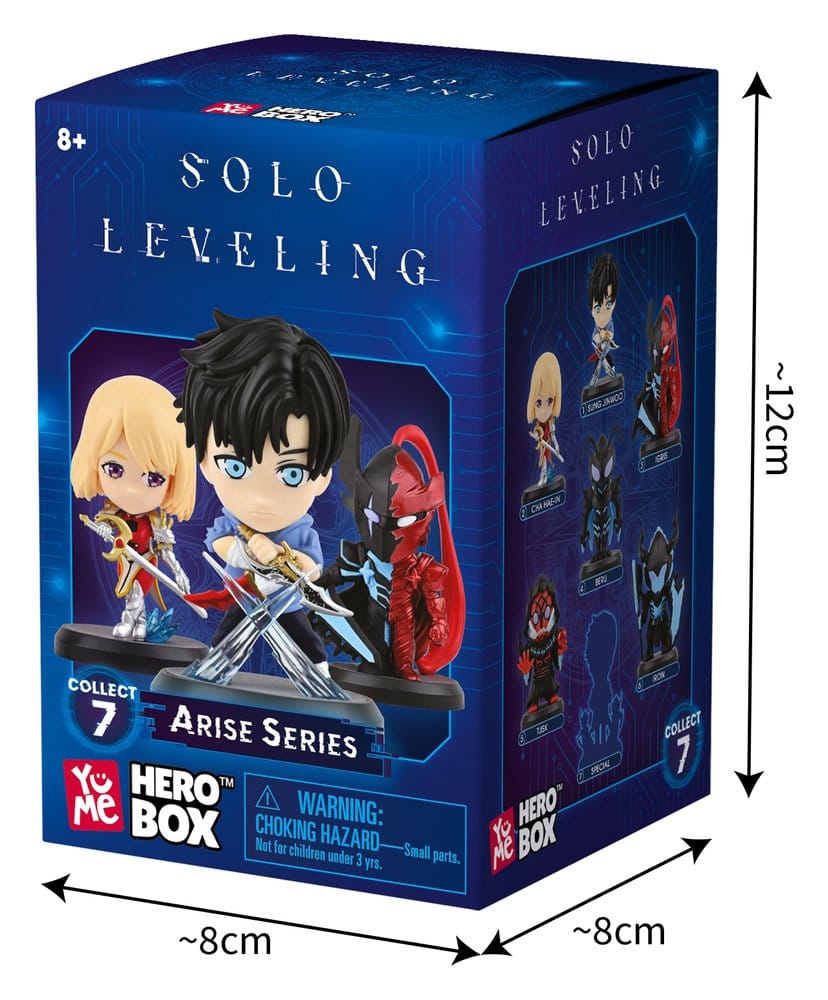 Solo Leveling Hero Box figurines mini Shadow Rising Series boîte-mystère présentoir (12)