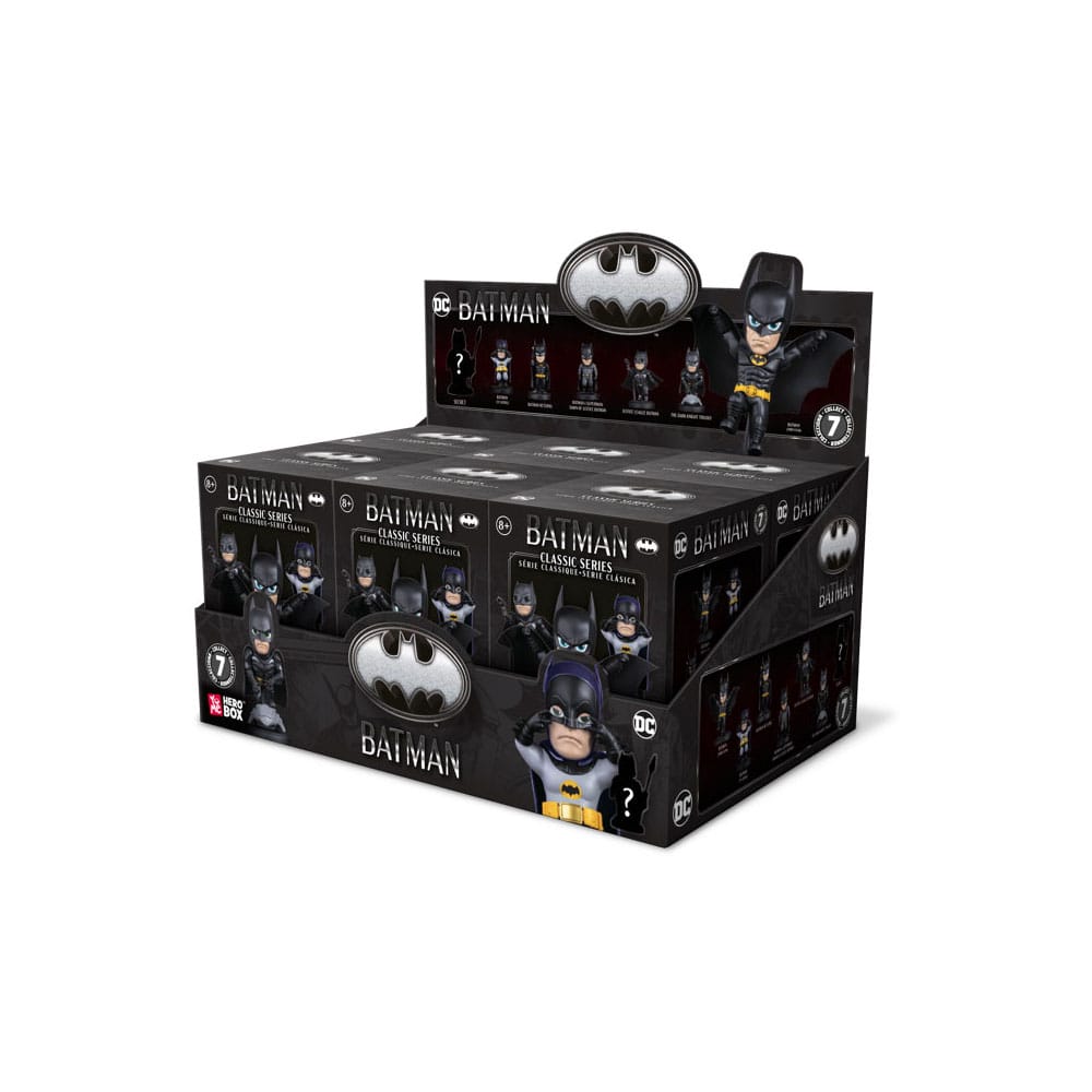 DC Comics présentoir figurines mini Hero Box Generations Series Batman 8 cm (6)