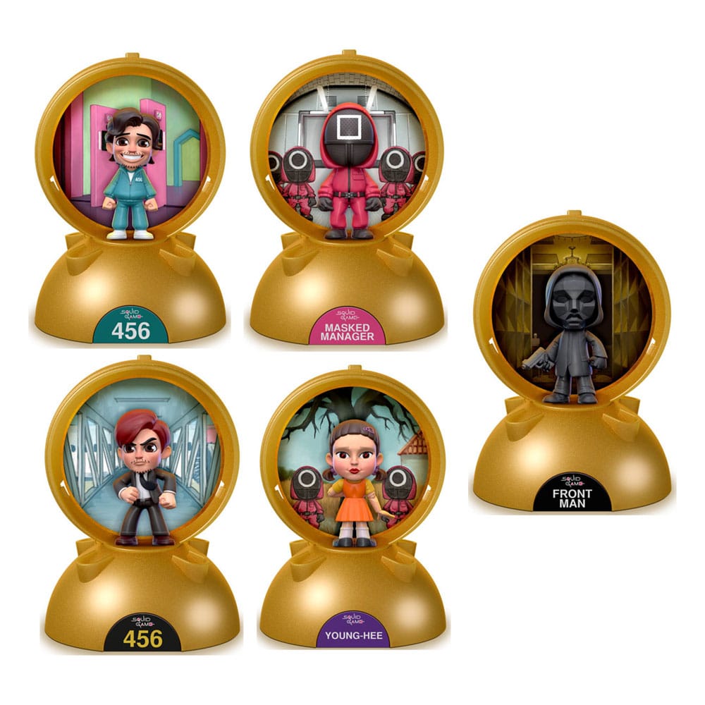 YuMe Piggy Bank Capsule - Display de tirelires Squid Game (6 unités)