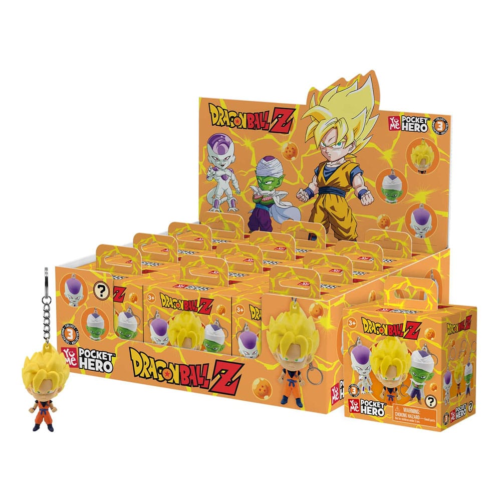 Dragon Ball Z présentoir porte-clés boîte-mystère Pocket Hero Series 1 (12)