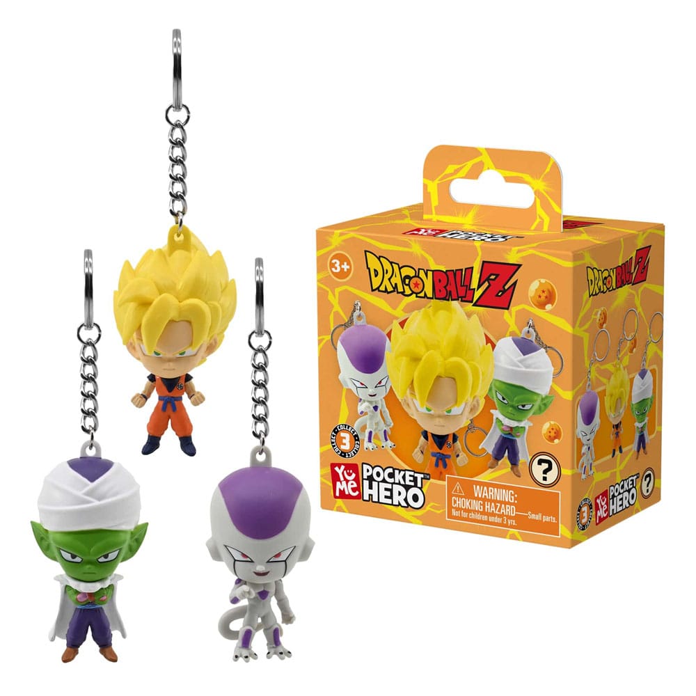 Dragon Ball Z présentoir porte-clés boîte-mystère Pocket Hero Series 1 (12)