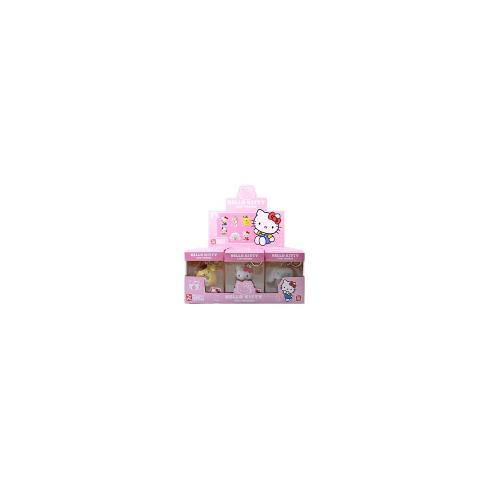 Sanrio présentoir porte-clés Pocket Hero Hello Kitty and Friends (12)
