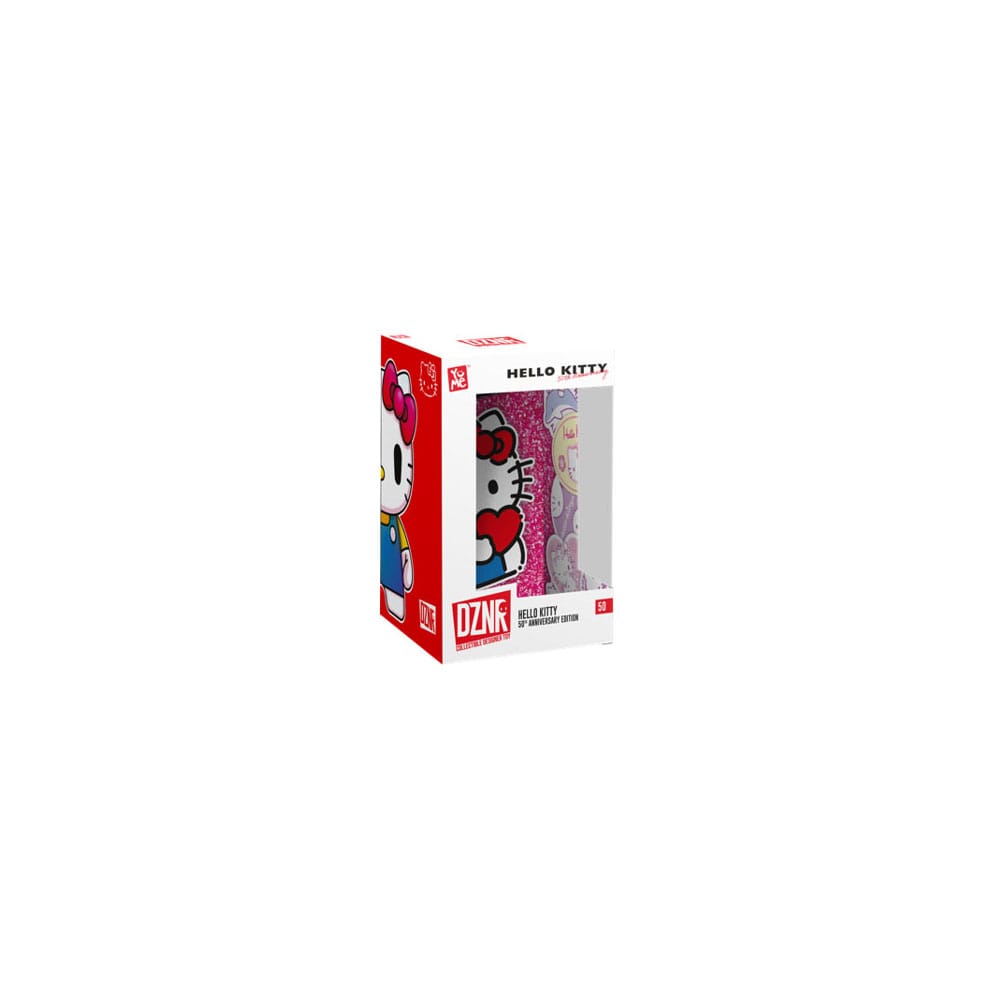 YuMe Toys - Hello Kitty - Peluche DZNR Hello Kitty 17.5cm (Display de 6)