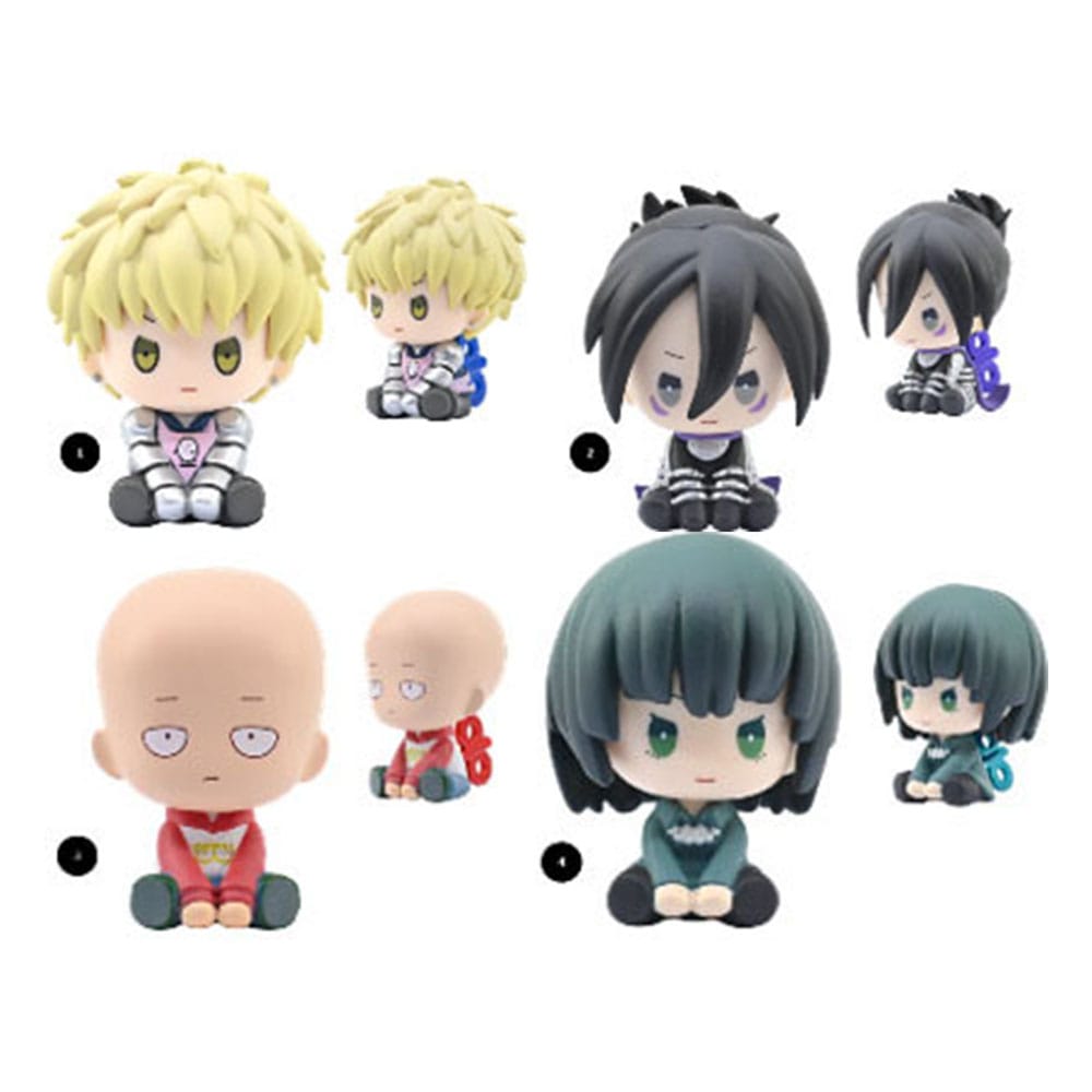 One Punch Man assortiment figurines PVC Petatto Clockwork Vol. 2 4 cm Sortiment (12)