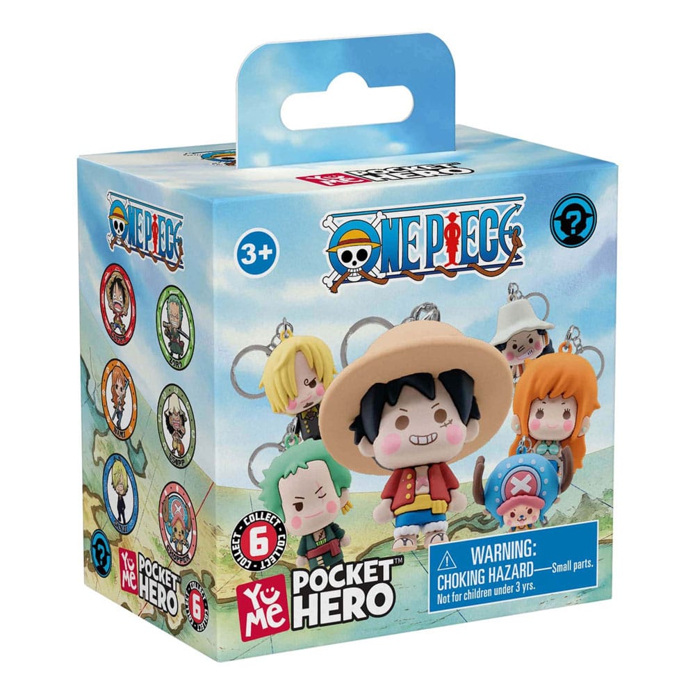 One Piece présentoir porte-clés Pocket Hero Series 2 (12)