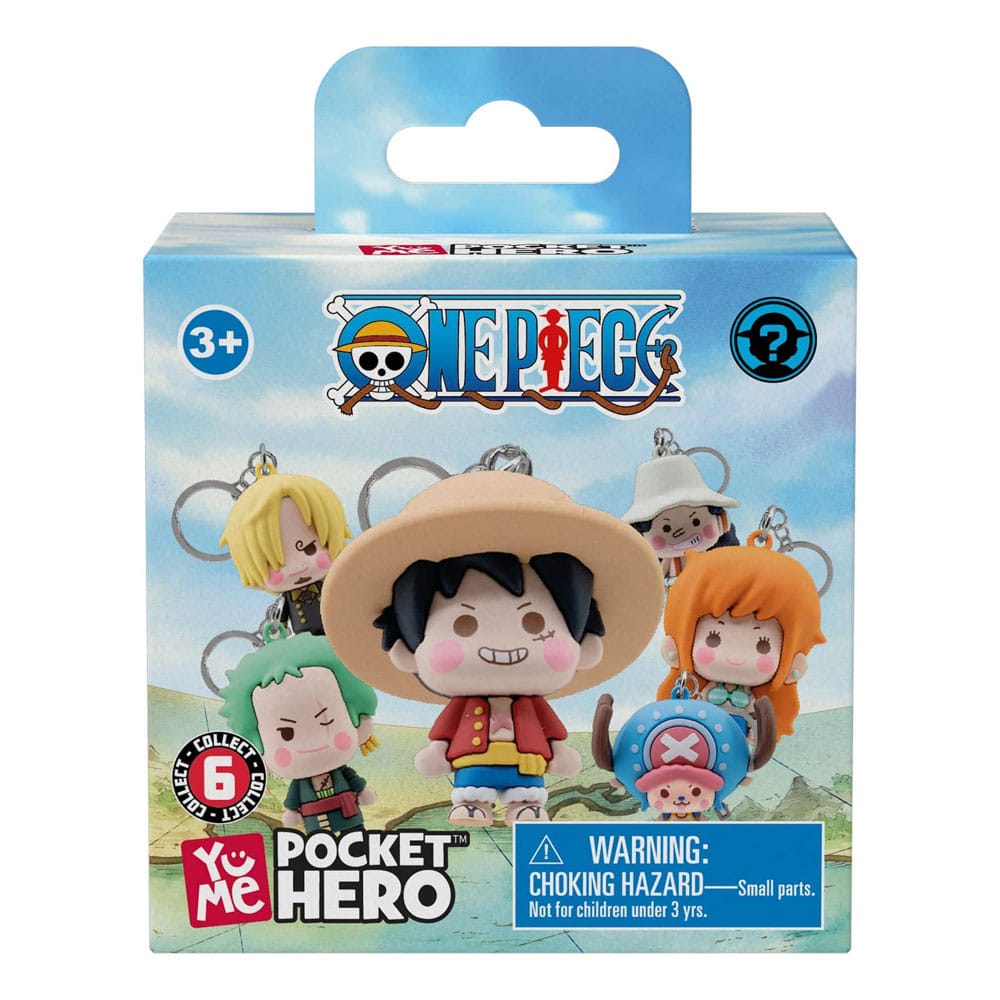 One Piece présentoir porte-clés Pocket Hero Series 2 (12)