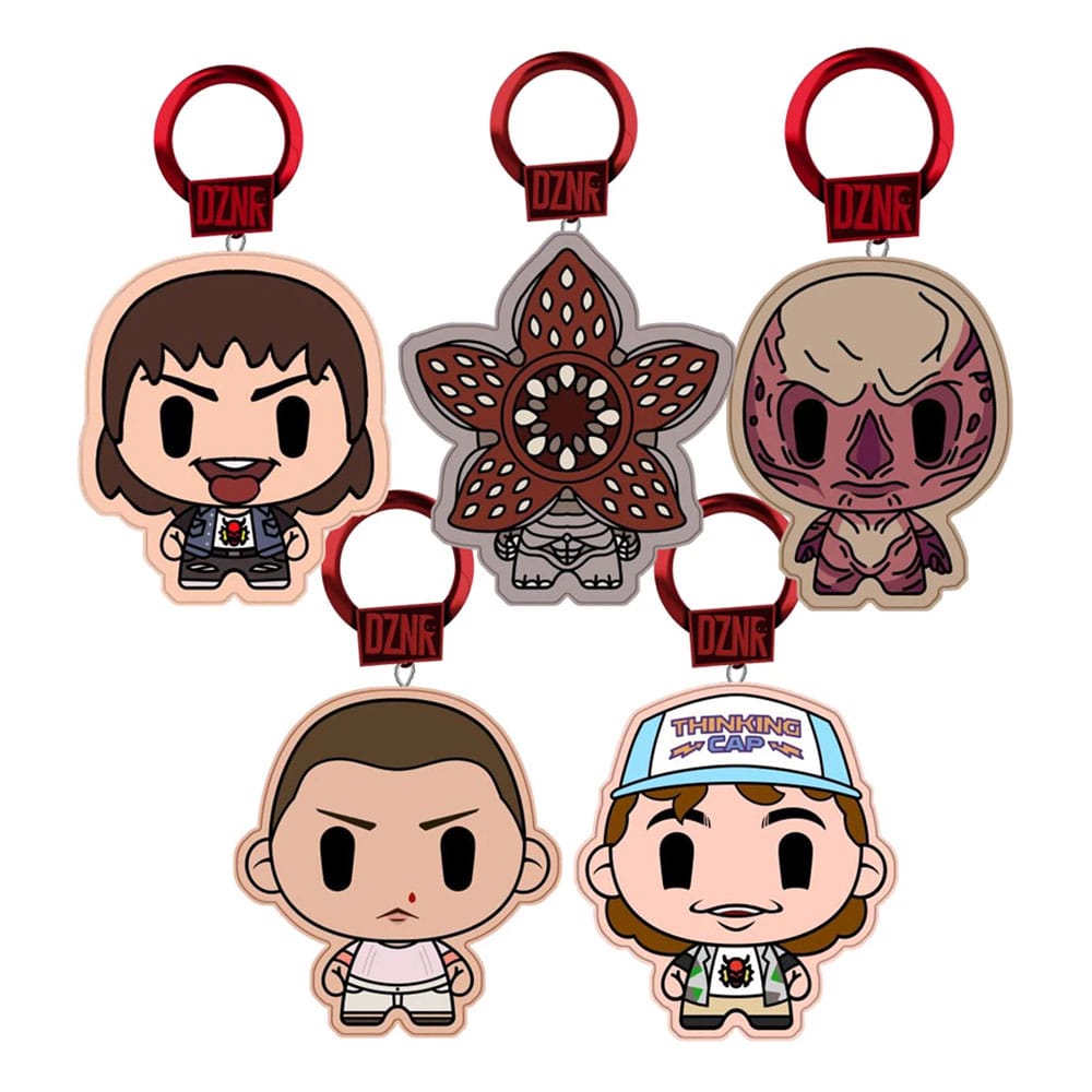 Stranger Things présentoir porte-clés sac à dos DZNR 10 cm (24)