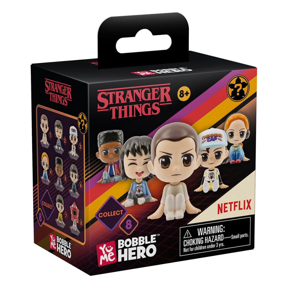 Stranger Things présentoir Bobble Head Bobble Hero 6 cm (12)