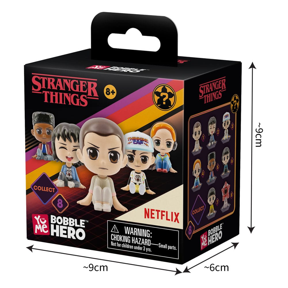 Stranger Things présentoir Bobble Head Bobble Hero 6 cm (12)