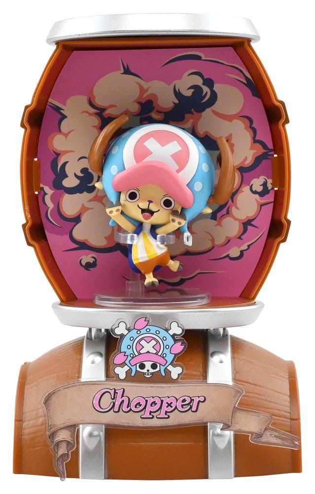 One Piece présentoir boîte-mystère figurines mini Barrel Capsule 9 cm (6)