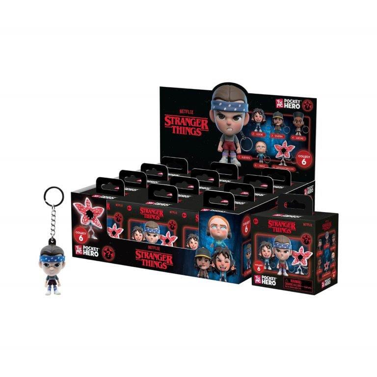 Stranger Things présentoir porte-clés Pocket Hero (12)