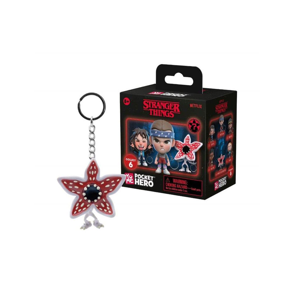 Stranger Things présentoir porte-clés Pocket Hero (12)