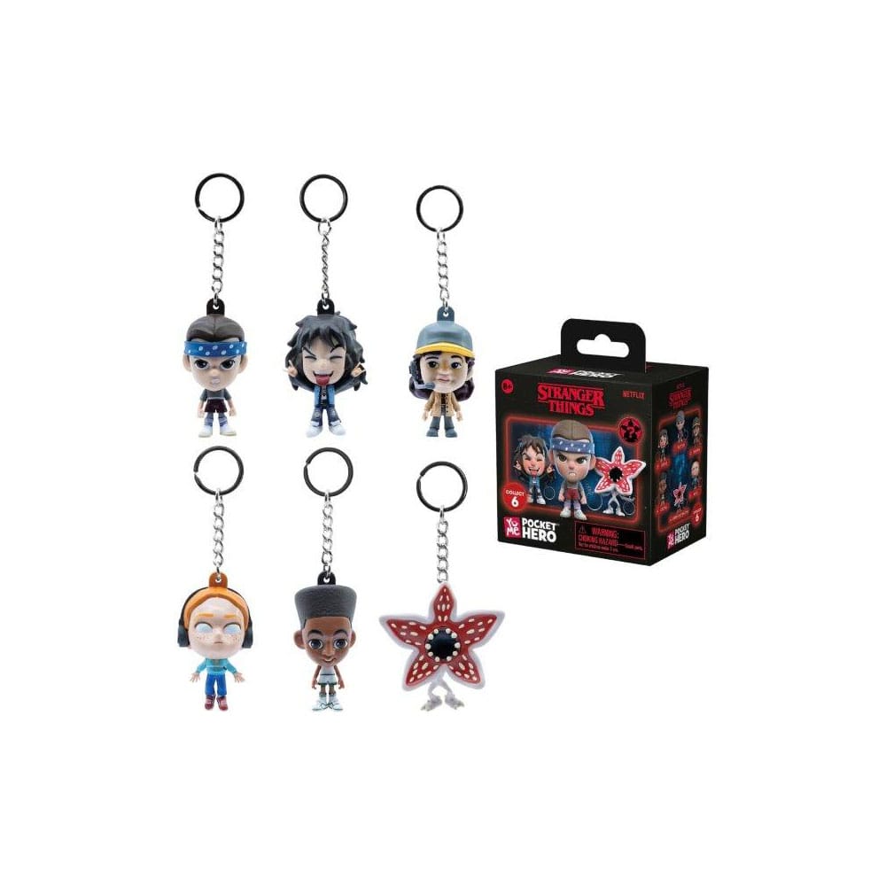 Stranger Things présentoir porte-clés Pocket Hero (12)