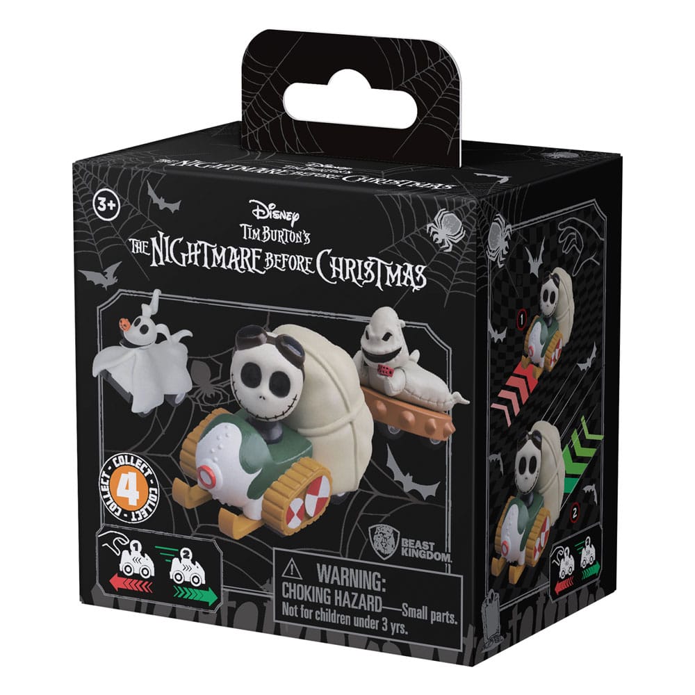 L´etrange Noël de Mr. Jack assortiment véhicules à friction avec figurine Zoom Hero (Blind Box Ver.) (12)