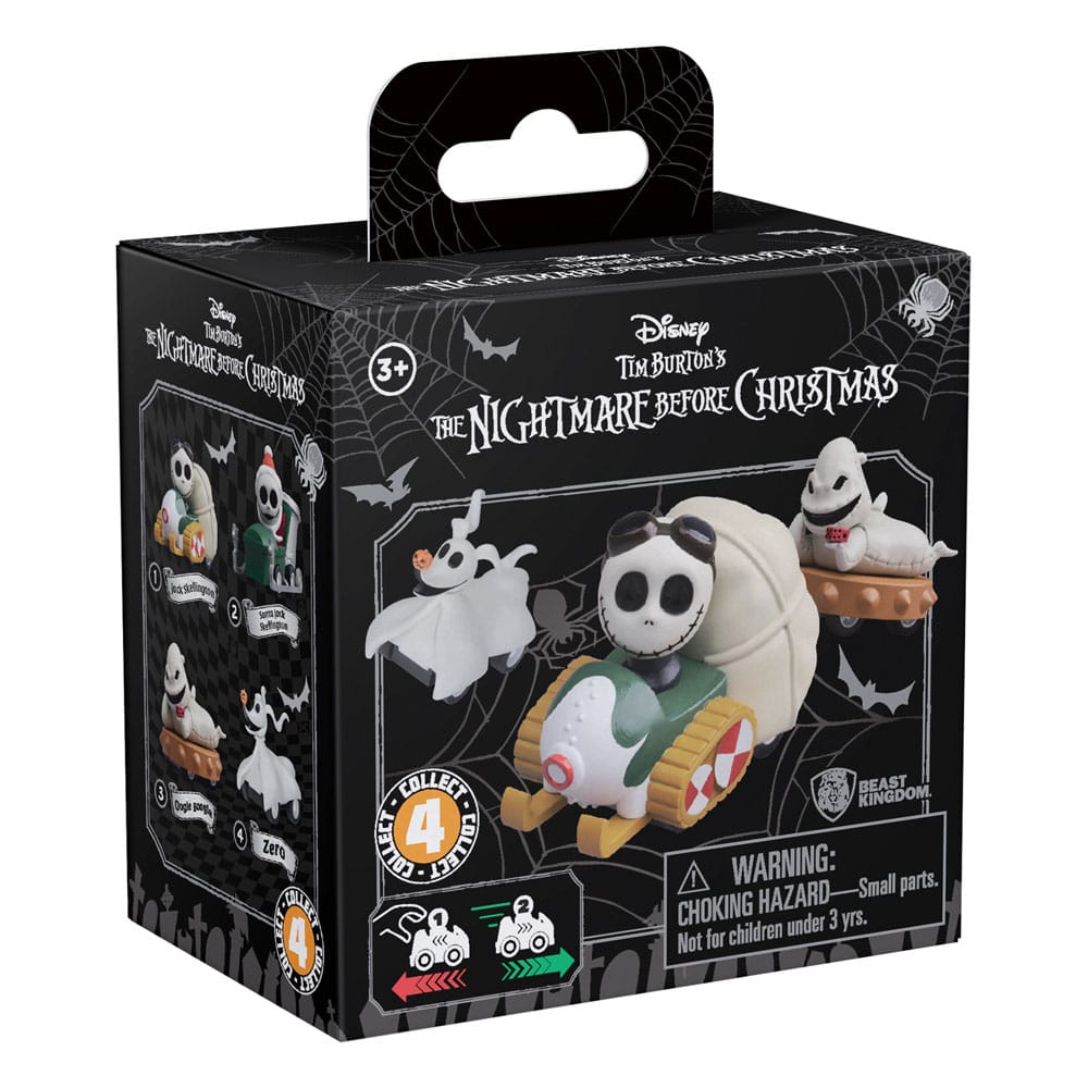 L´etrange Noël de Mr. Jack assortiment véhicules à friction avec figurine Zoom Hero (Blind Box Ver.) (12)