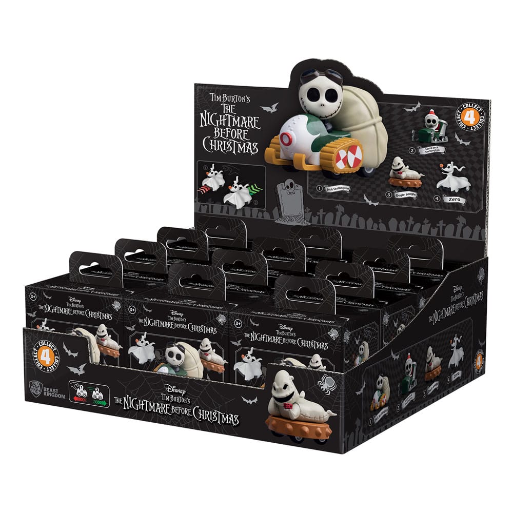 L´etrange Noël de Mr. Jack assortiment véhicules à friction avec figurine Zoom Hero (Blind Box Ver.) (12)