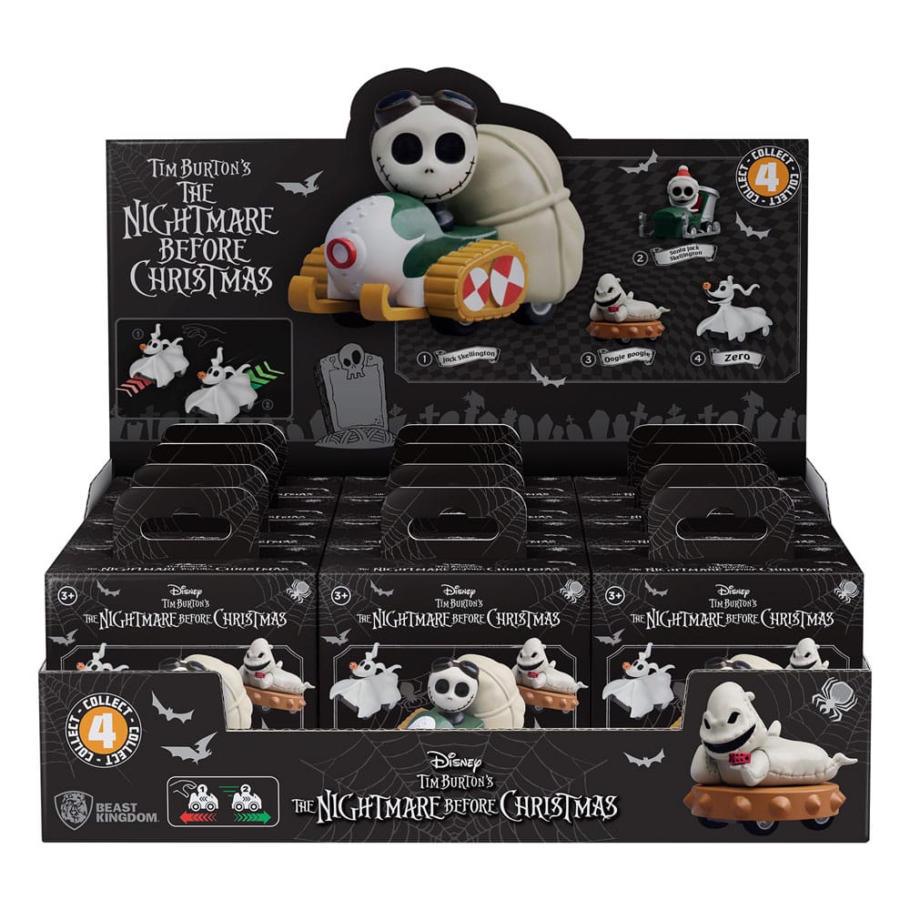 L´etrange Noël de Mr. Jack assortiment véhicules à friction avec figurine Zoom Hero (Blind Box Ver.) (12)
