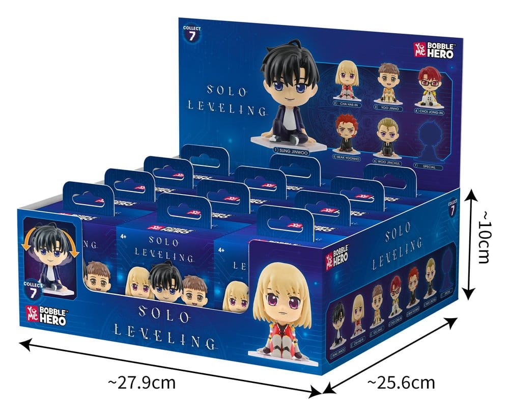 Solo Leveling Bobble Hero Bobble Head Series 1 boîte-mystère présentoir (12)