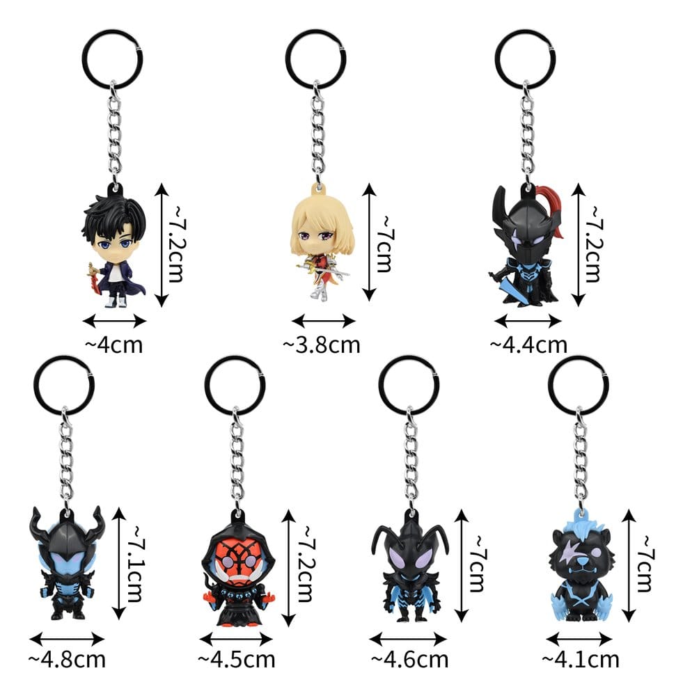 Solo Leveling Pocket Hero porte-clés Series 1 boîte-mystère présentoir (12)