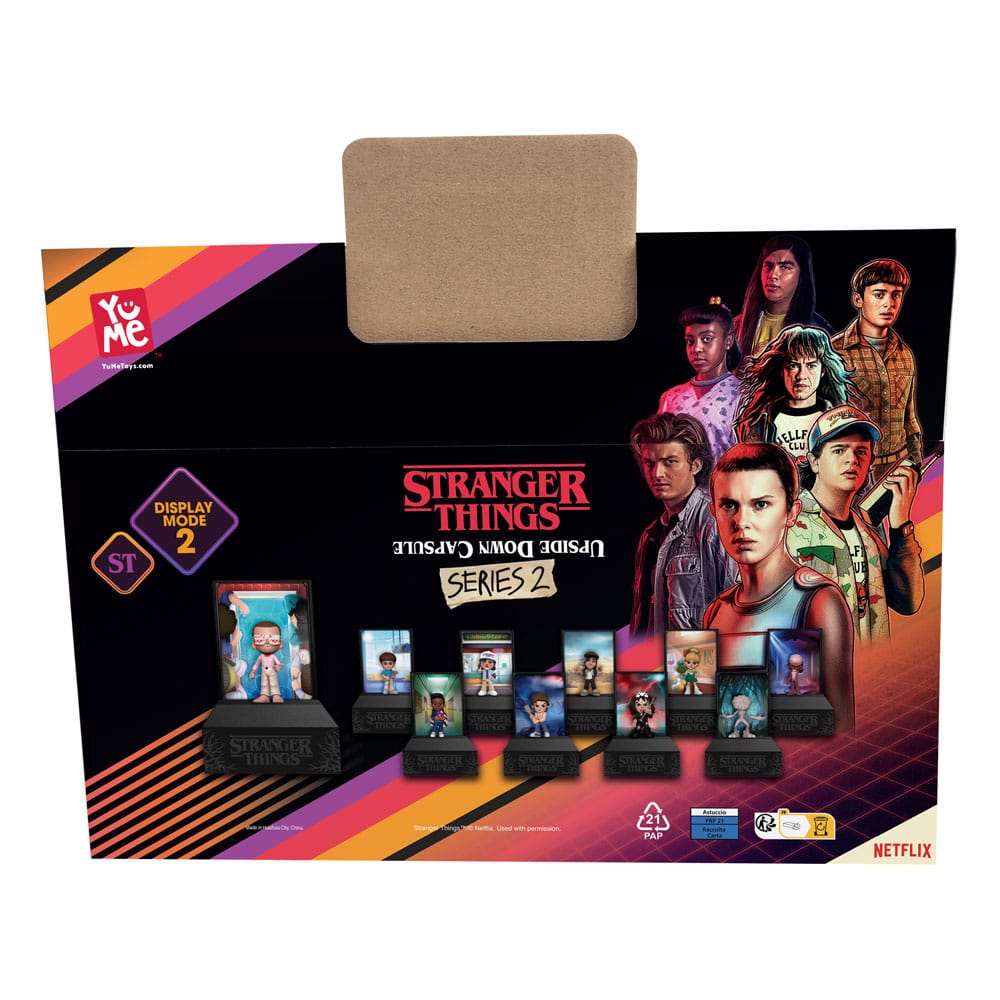 Stranger Things présentoir figurines mini Secret Capsule Upside Down Series 2 7 cm (12)