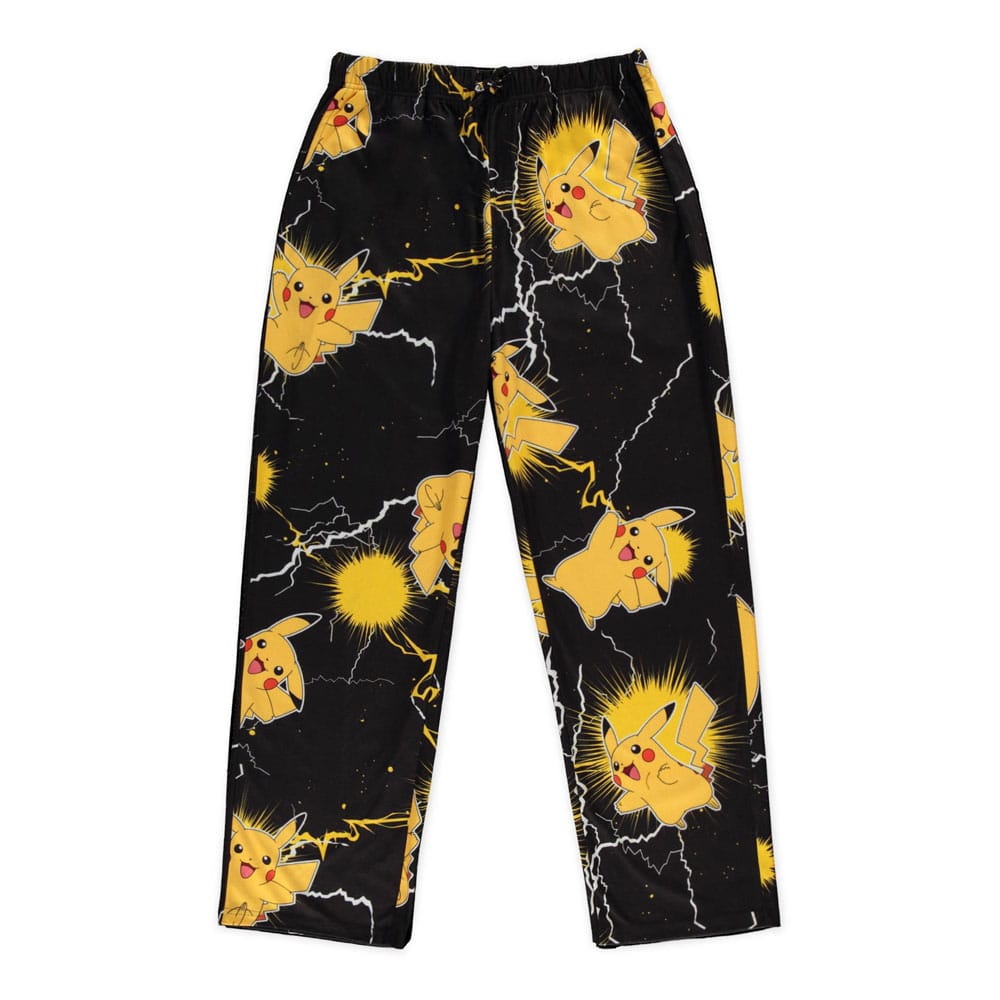 Pokémon Pantalon en jersey Pikachu (M)