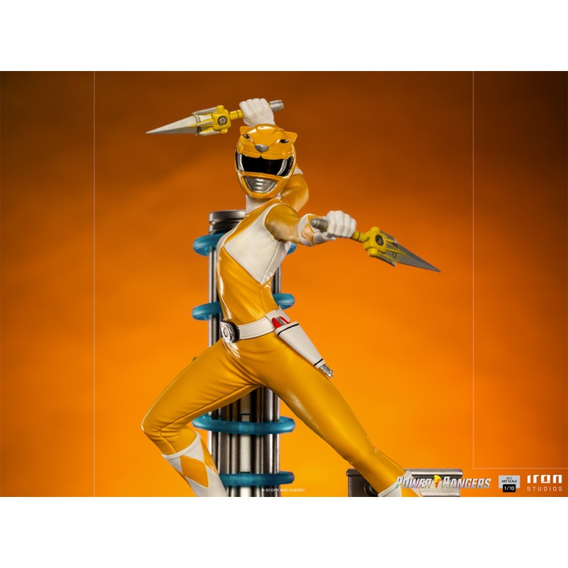 YELLOW RANGER BDS ART SCALE 1/10 - POWER RANGERS