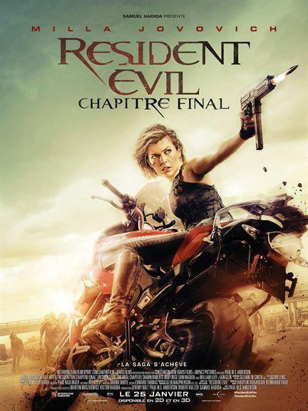 flashvideofilm - Resident Evil : Chapitre final  « DVD à la location » - Location