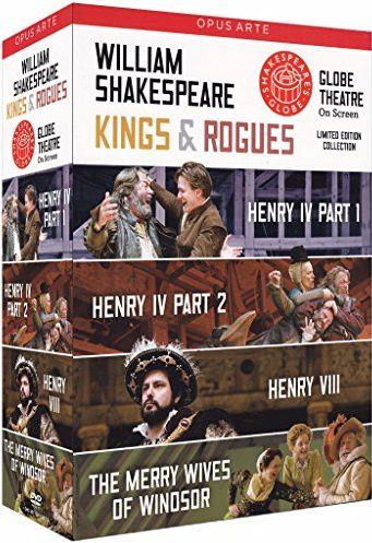 Coffret Shakespeare - kings and rogues 4 pièces de théâtre [DVD] - flash vidéo