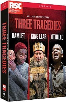 Coffret Shakespeare 3 tragédies : Hamlet ; king Lear; Othello [DVD] - flash vidéo
