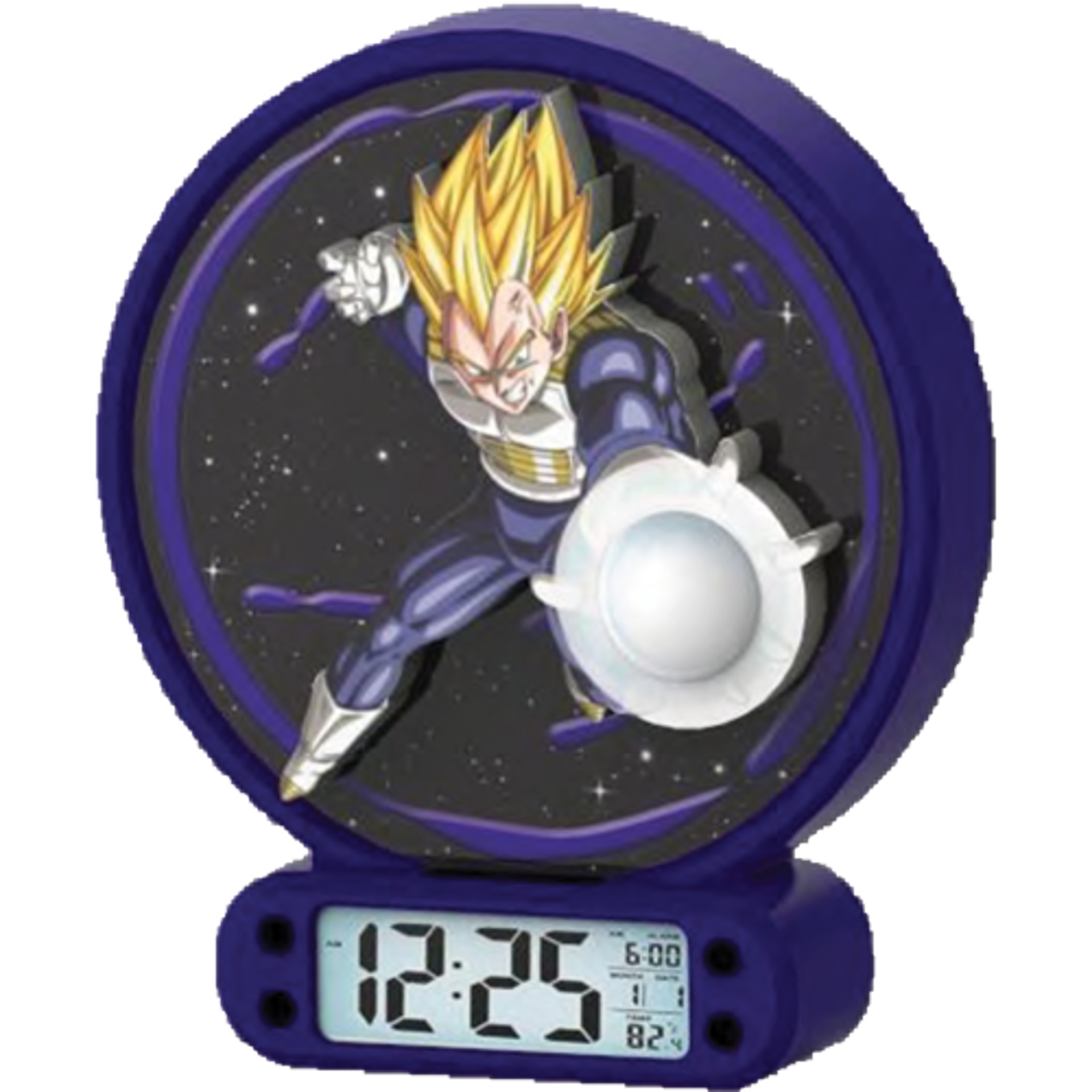 Dragon Ball Z Alarm Clock & Lampe Vegeta