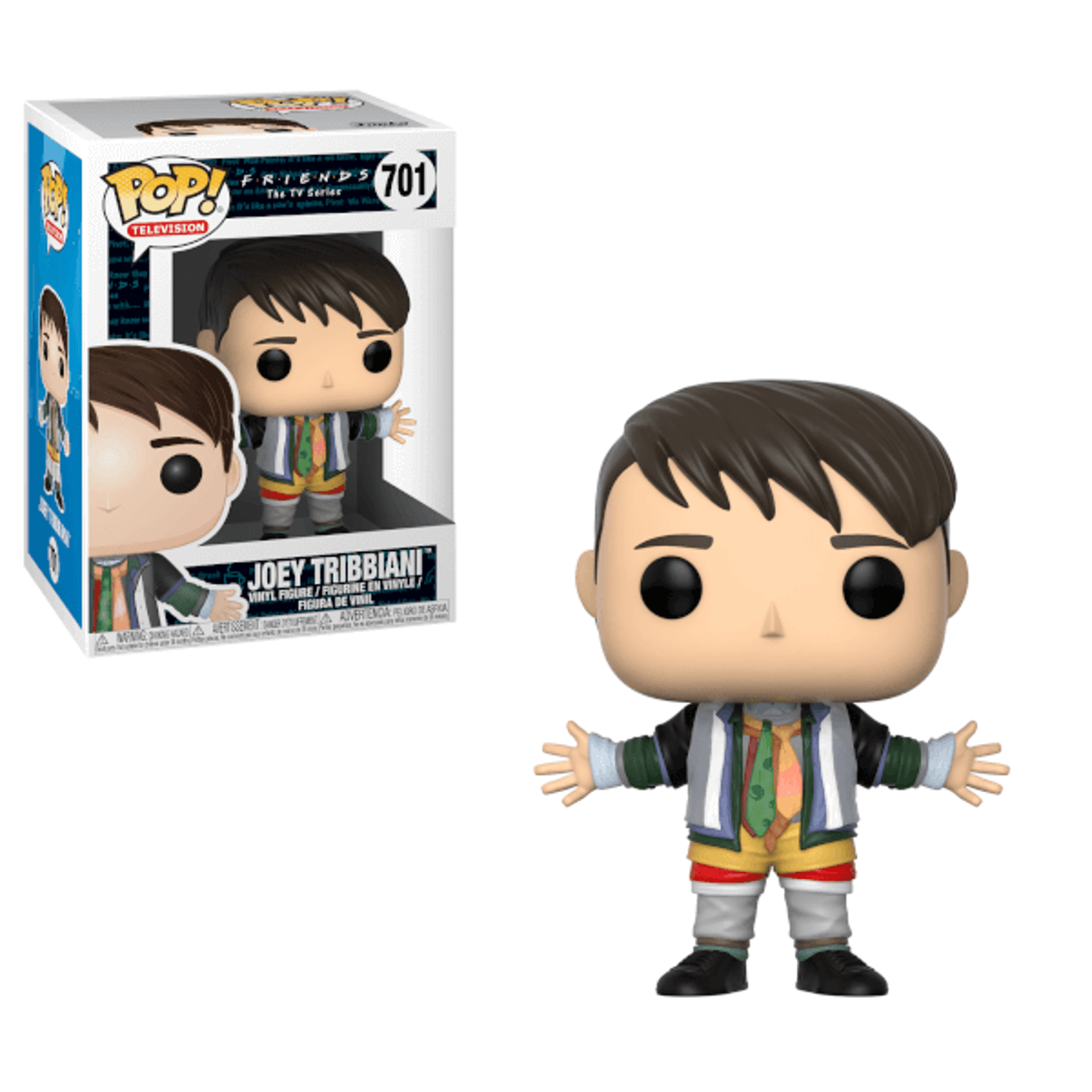 Funko Pop! TV Friends Joey Tribbiani (in Chandler's Clothes) ENG Merchandising - flash vidéo