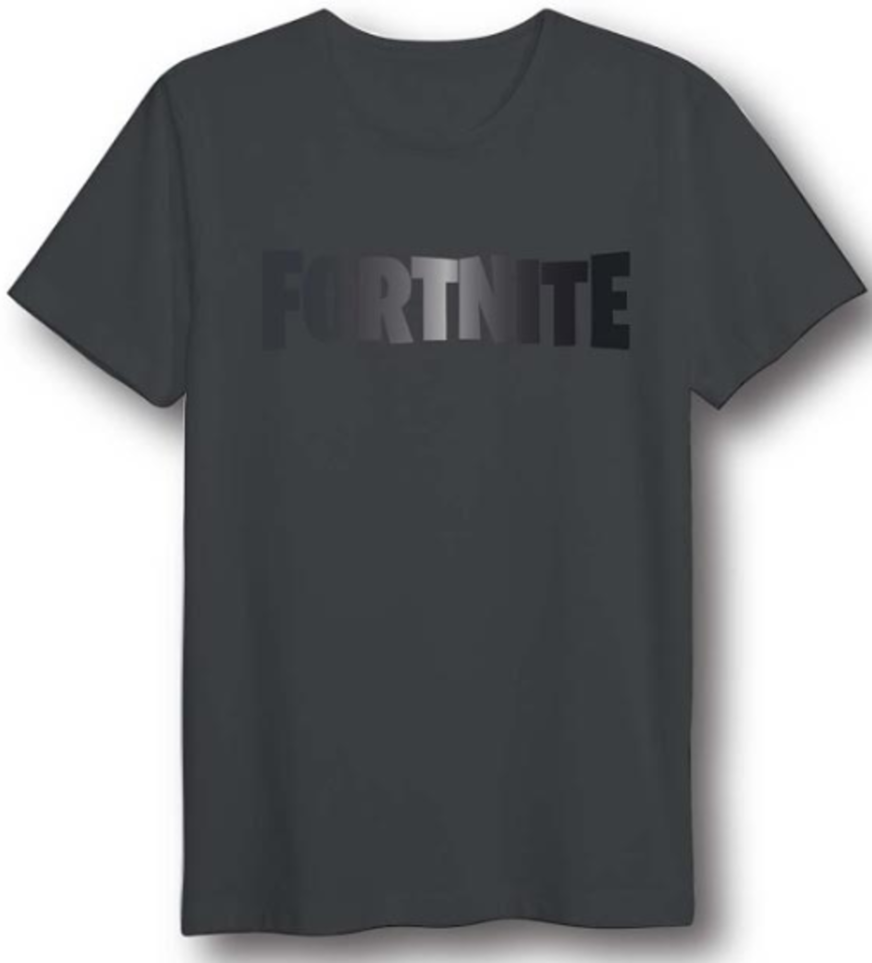 Fortnite - Foil Logo Black T-Shirt M