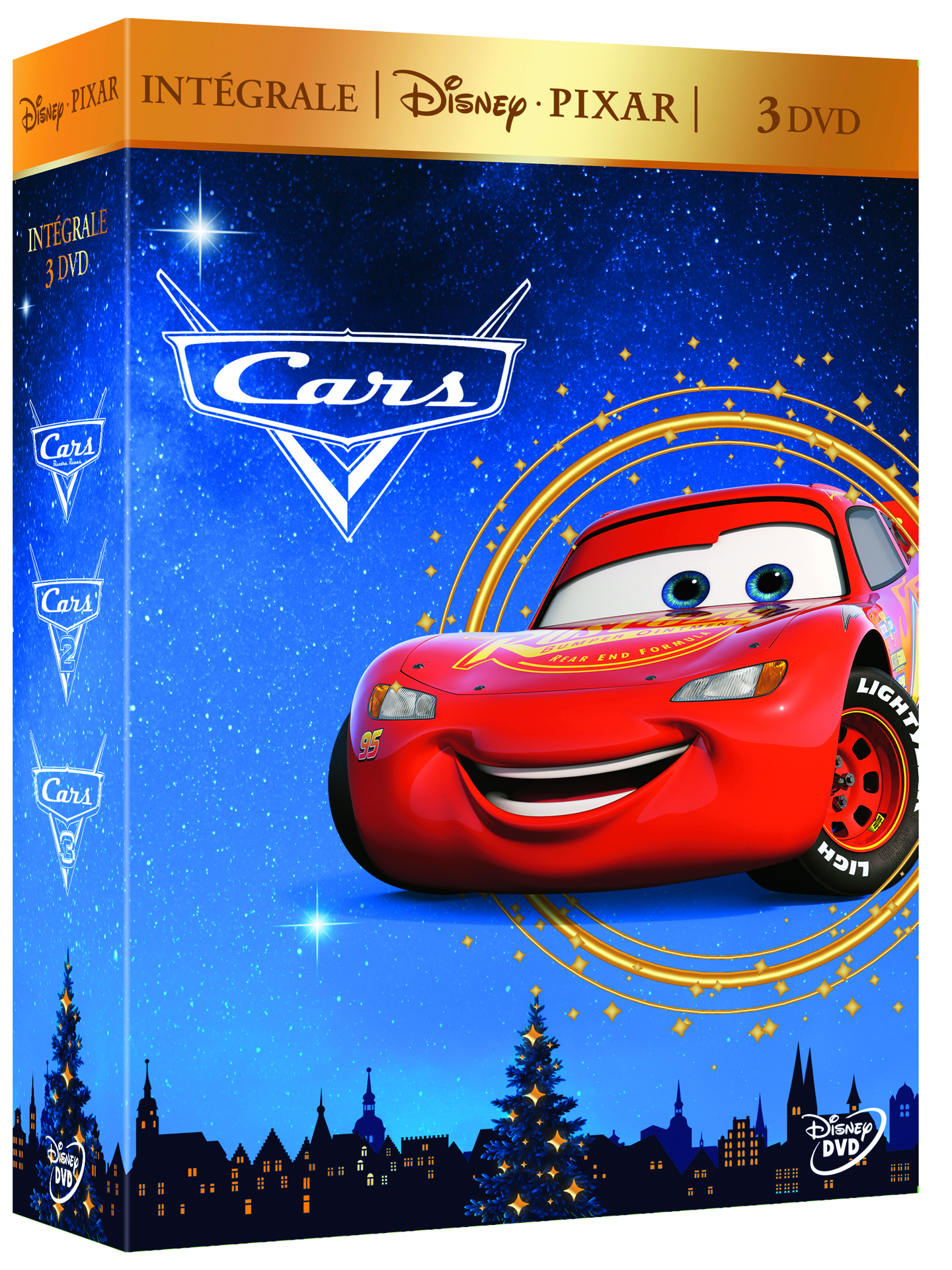 Coffret Disney-Pixar : Cars - Cars 2 - Cars 3 [DVD]