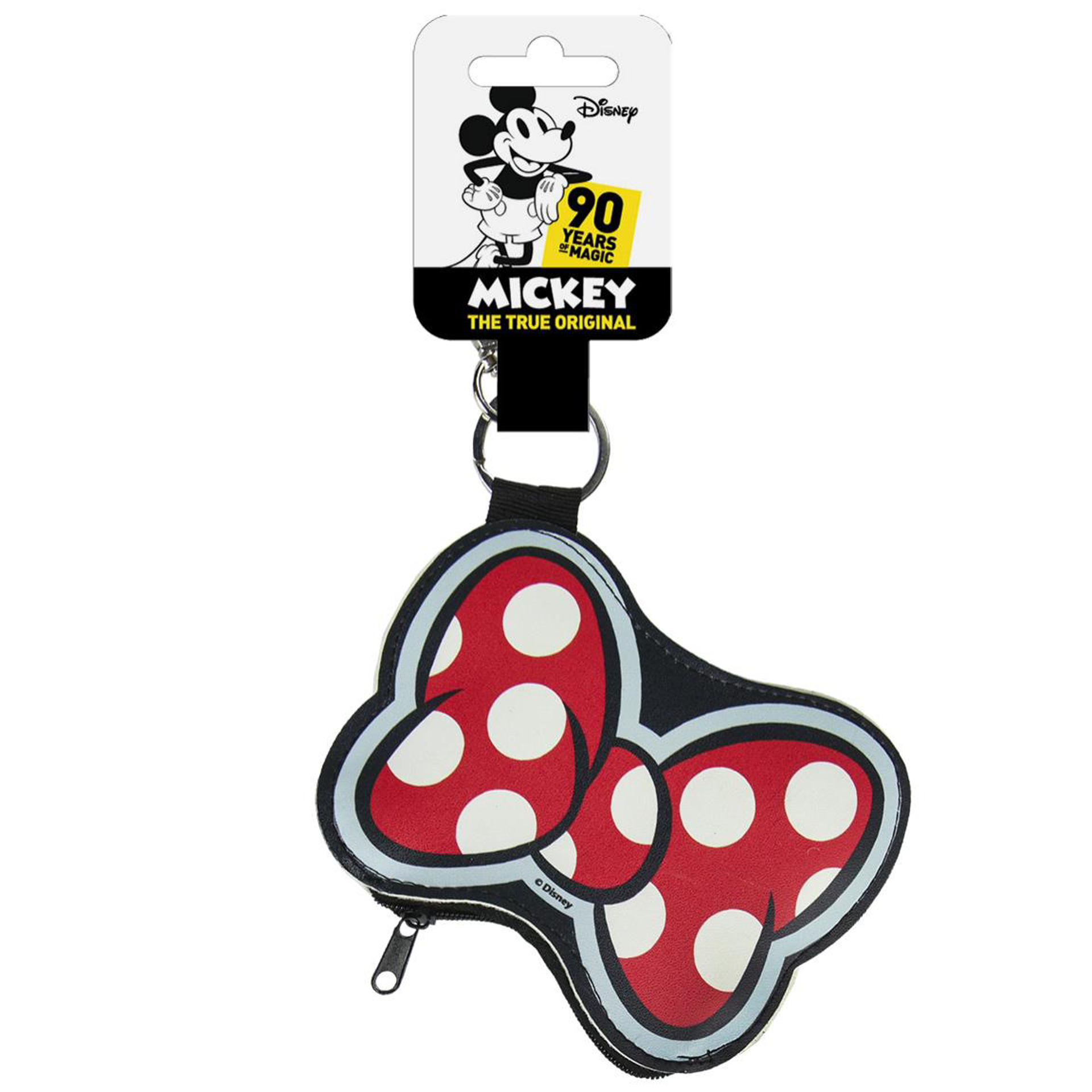 Disney - Minnie Mouse Hair Bow Coin Purse Keychain