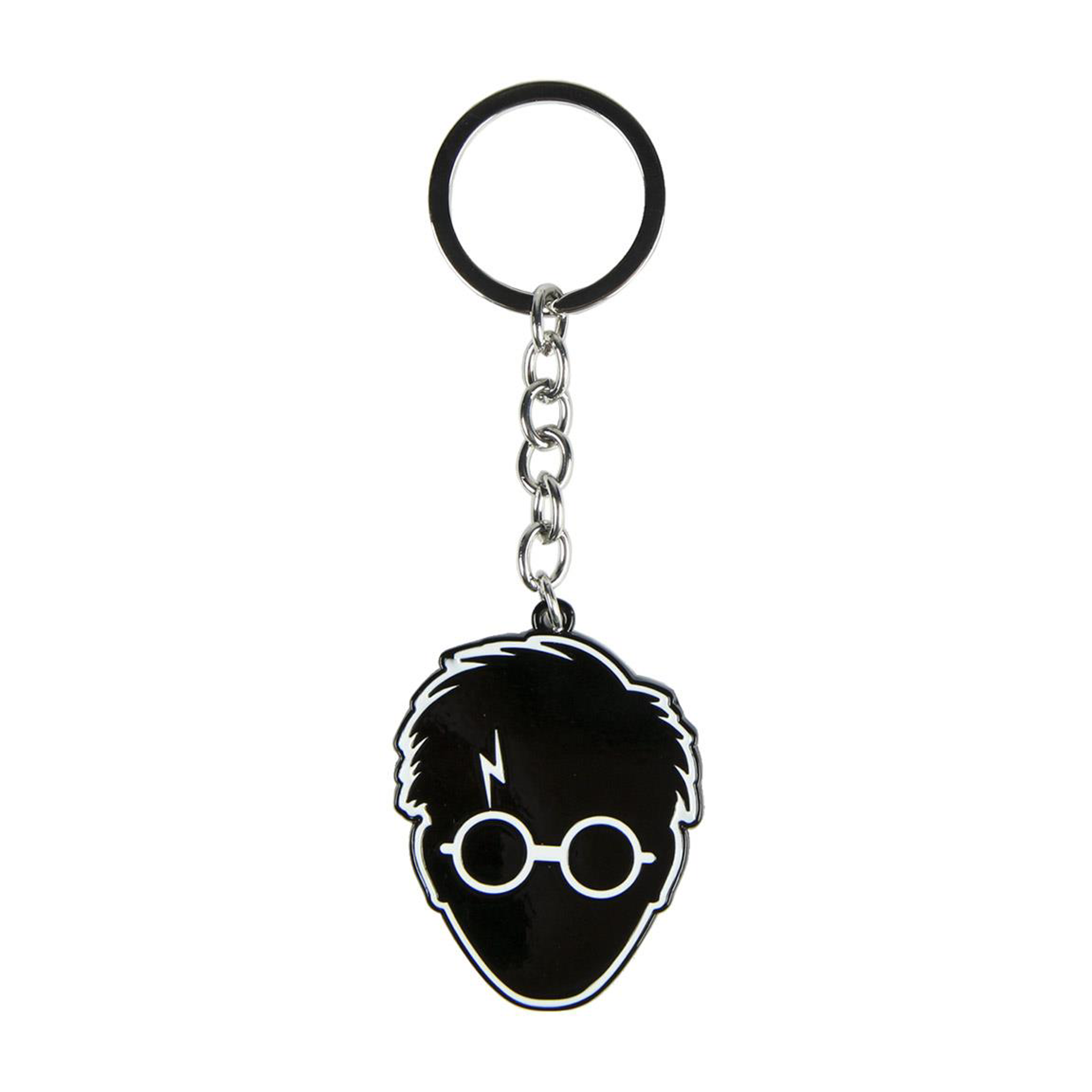 Harry Potter - Harry Potter Head Silhouette Metal Keychain - flash vidéo