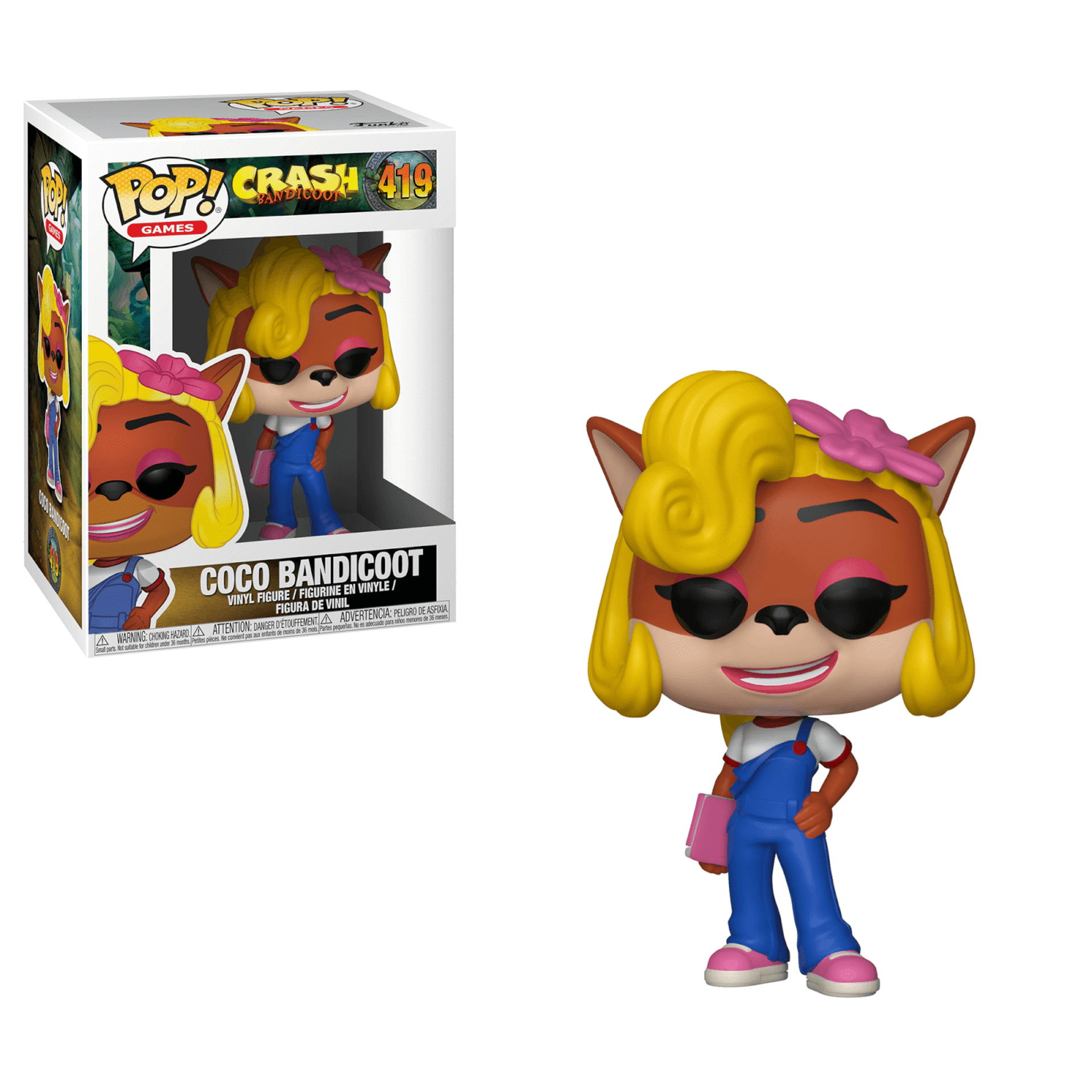 Funko Pop! Games Crash Bandicoot Coco Bandicoot ENG Merchandising - flash vidéo