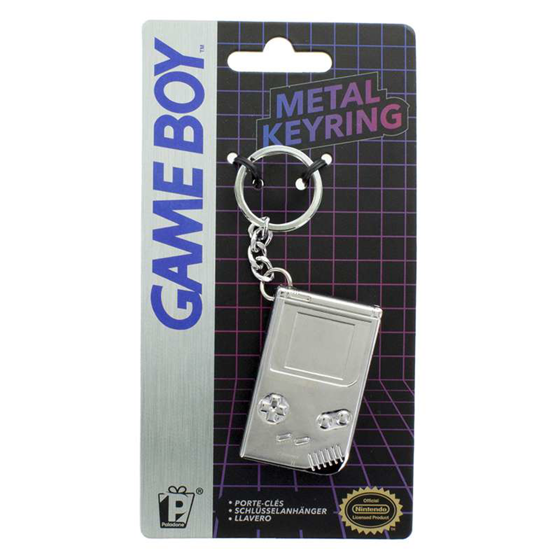§ Nintendo - Gameboy 3D Metal Keyring - flash vidéo
