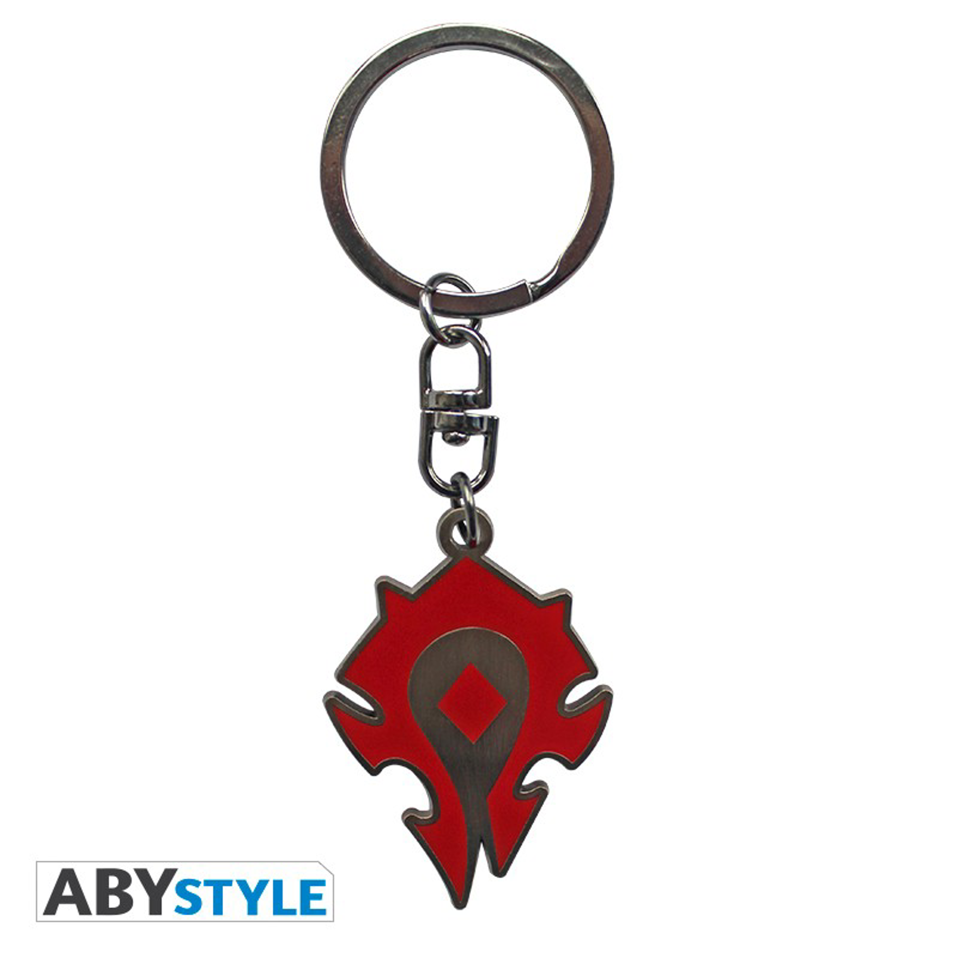 § World of Warcraft - Horde Logo Metal Keychain