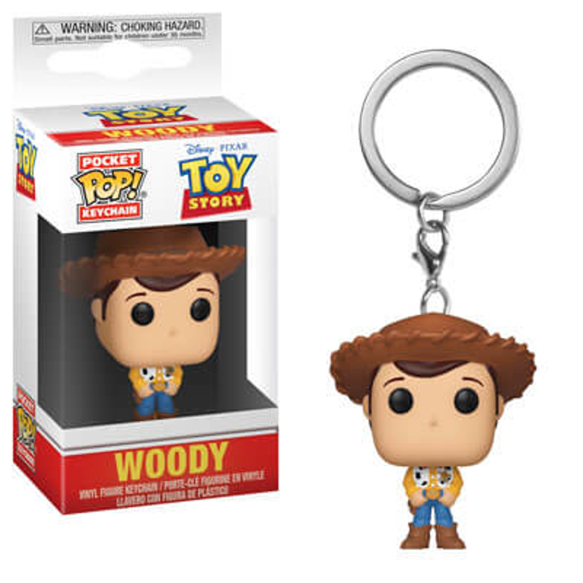 Funko Pocket Pop! Keychain Disney/Pixar Toy Story Woody - flash vidéo