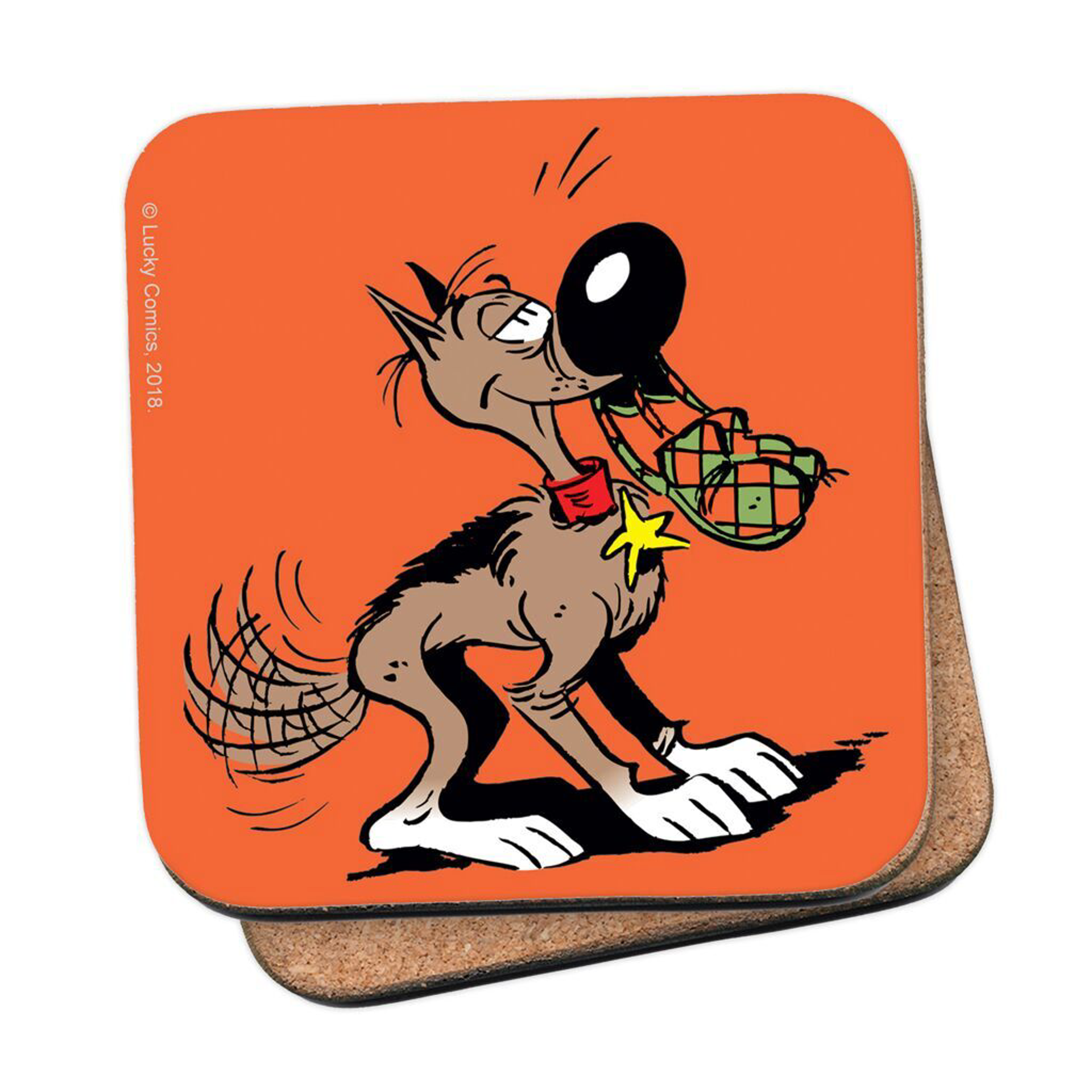 Lucky Luke - Coaster - Rantanplan chausson - flash vidéo