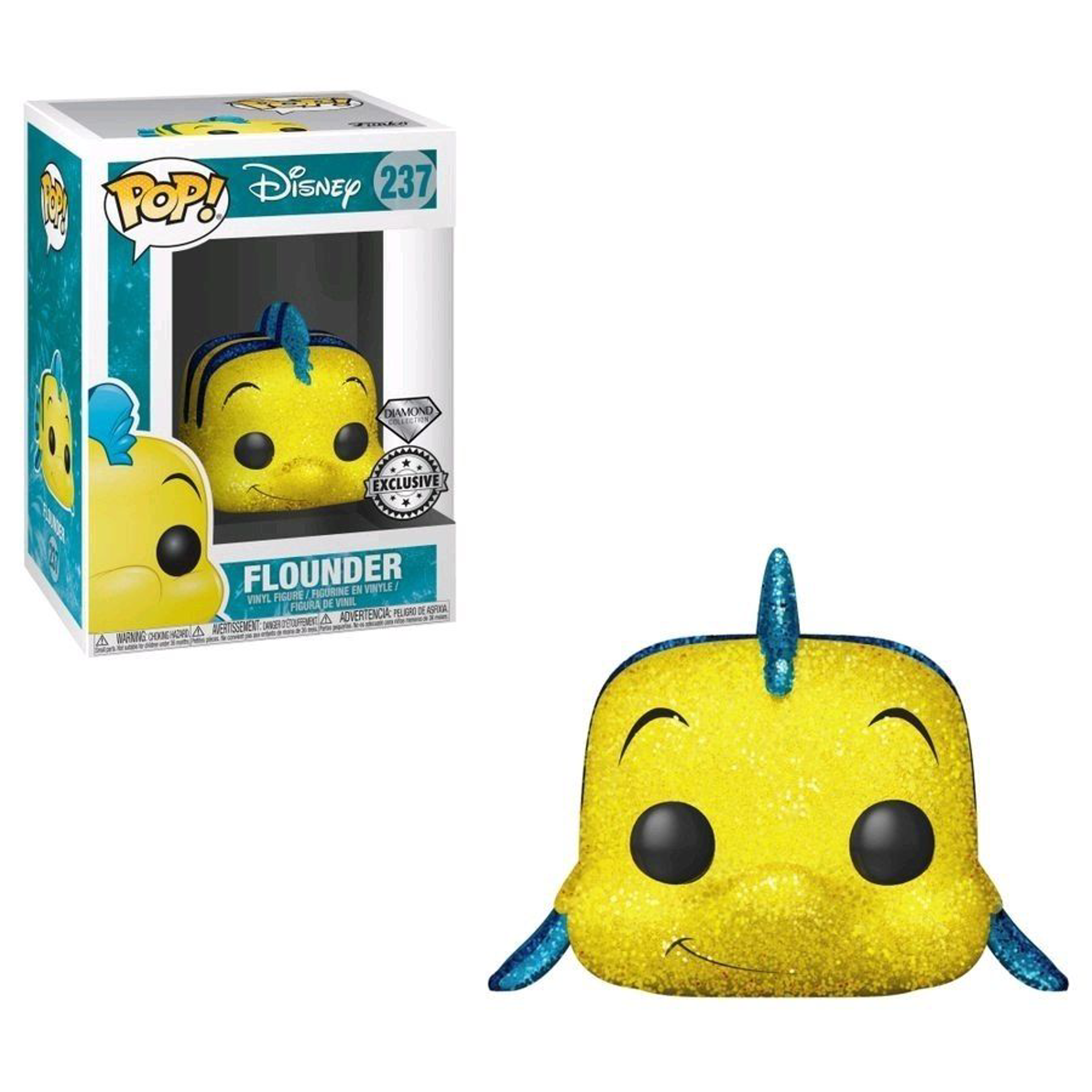 Funko Pop! Disney Flounder Diamond Collection - US Exclusive - flash vidéo