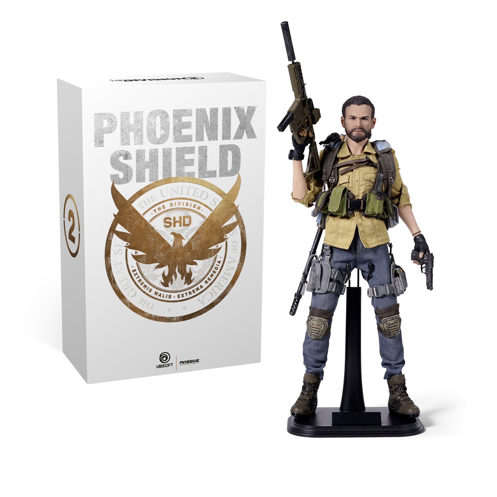 Tom Clancy's The Division 2 Phoenix Shield Figure