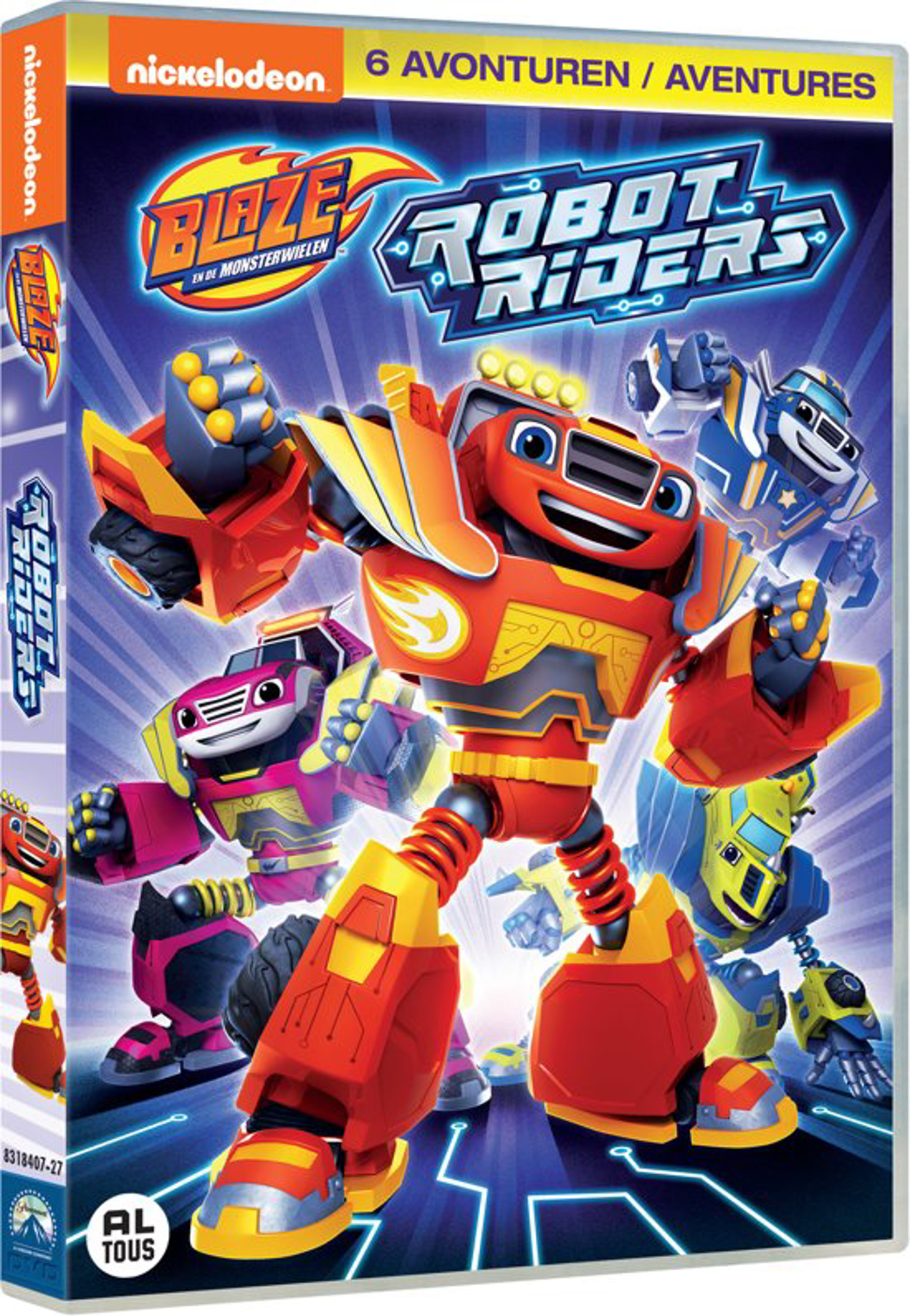 Blaze et les Monster Machines : Robot Riders [DVD] - flash vidéo