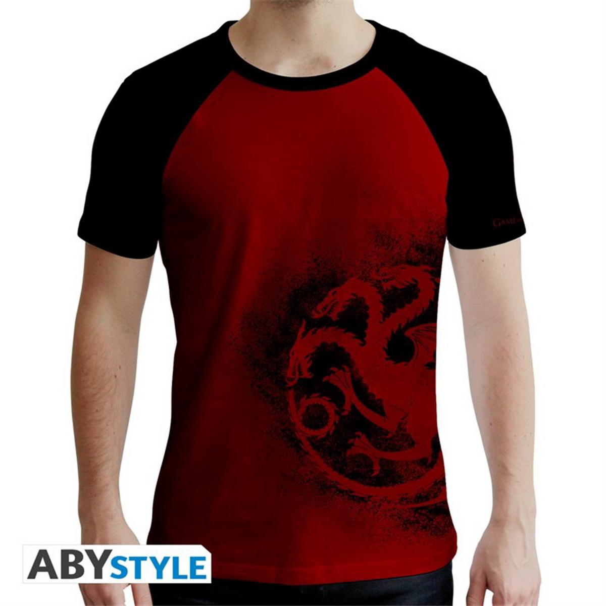 Game of Thrones - Targaryen Red & Black Man T-Shirt L