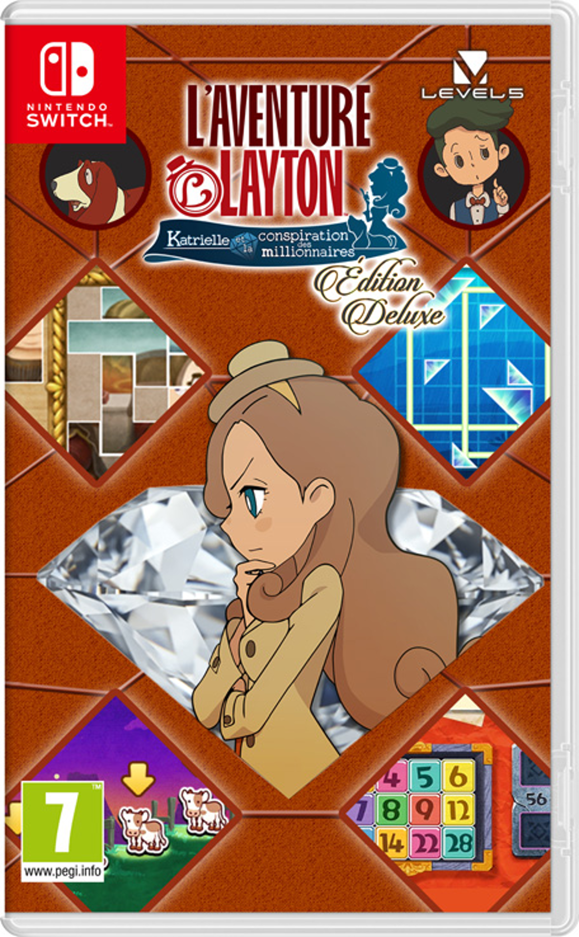 § L'aventure Layton : Katryelle et la conspiration des millionnaires Edition Deluxe - flash vidéo