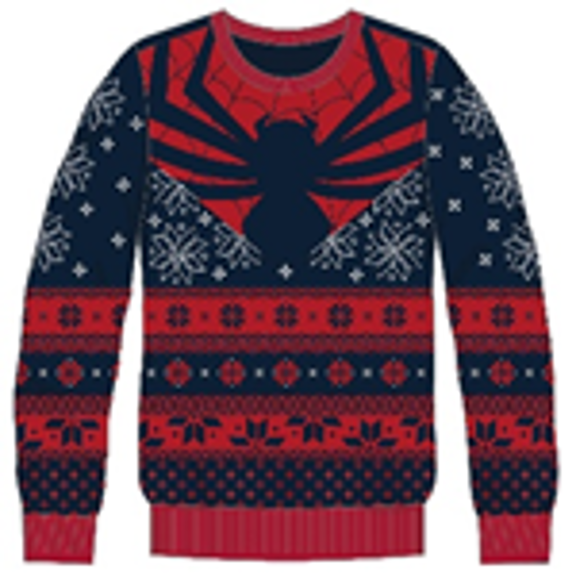 Marvel - Ugly Spiderman Christmas Sweater L