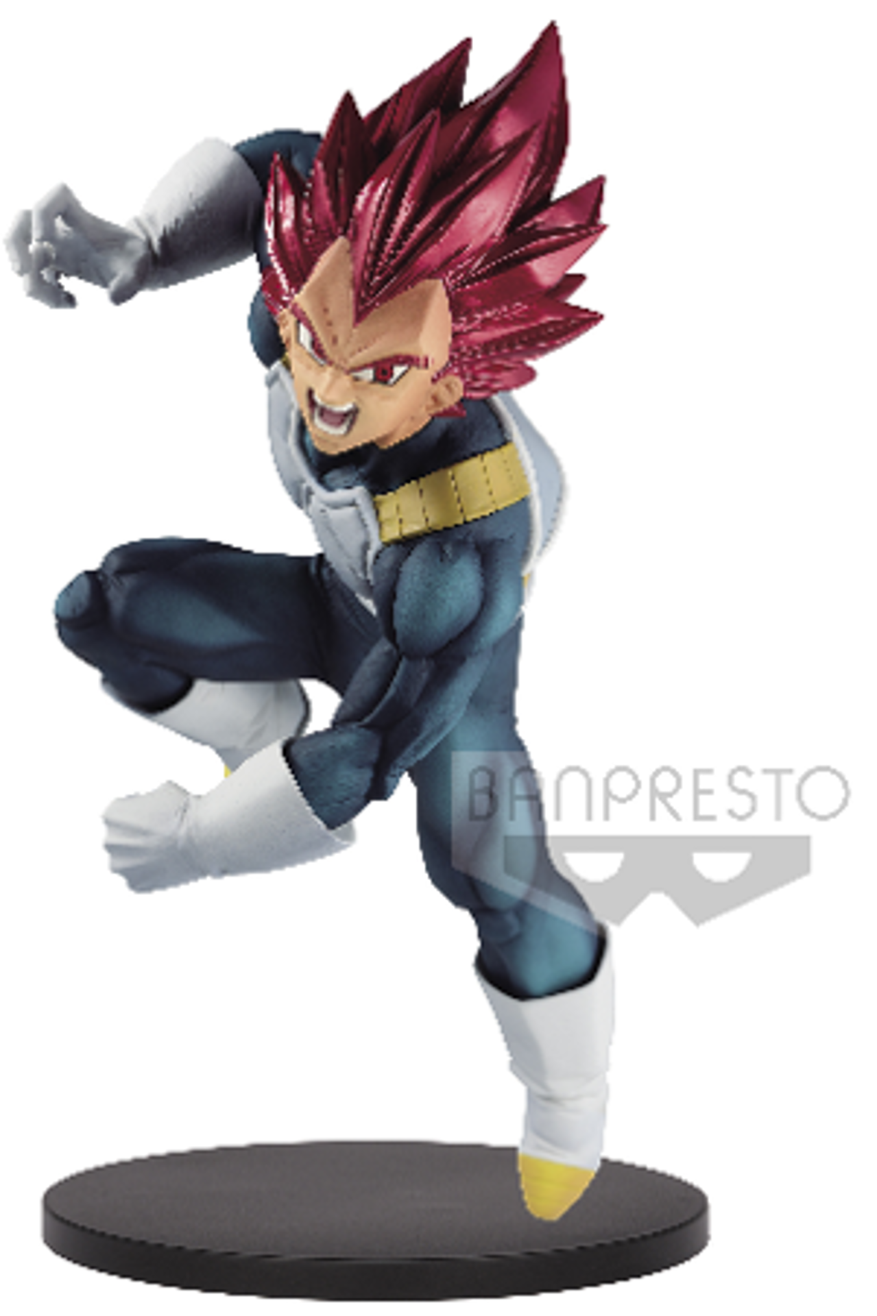 Dragon Ball Super - Blood of Saiyans - Super Saiyan God Vegeta Figure 20cm - flash vidéo